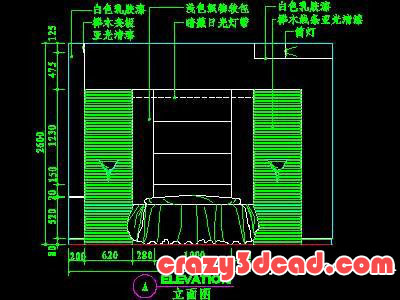 Bedroom design CAD drawings and details 19